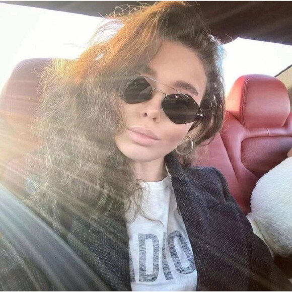 Rimless Diamond Sunglasses Square Women Men Retro Sun Glasses Brand Designer Eye - Picture 4 of 12